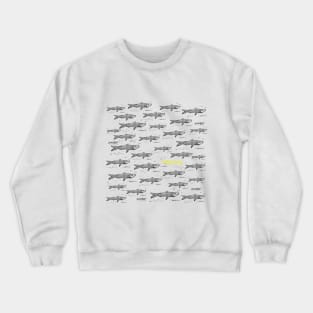 Yellow Sardine Crewneck Sweatshirt